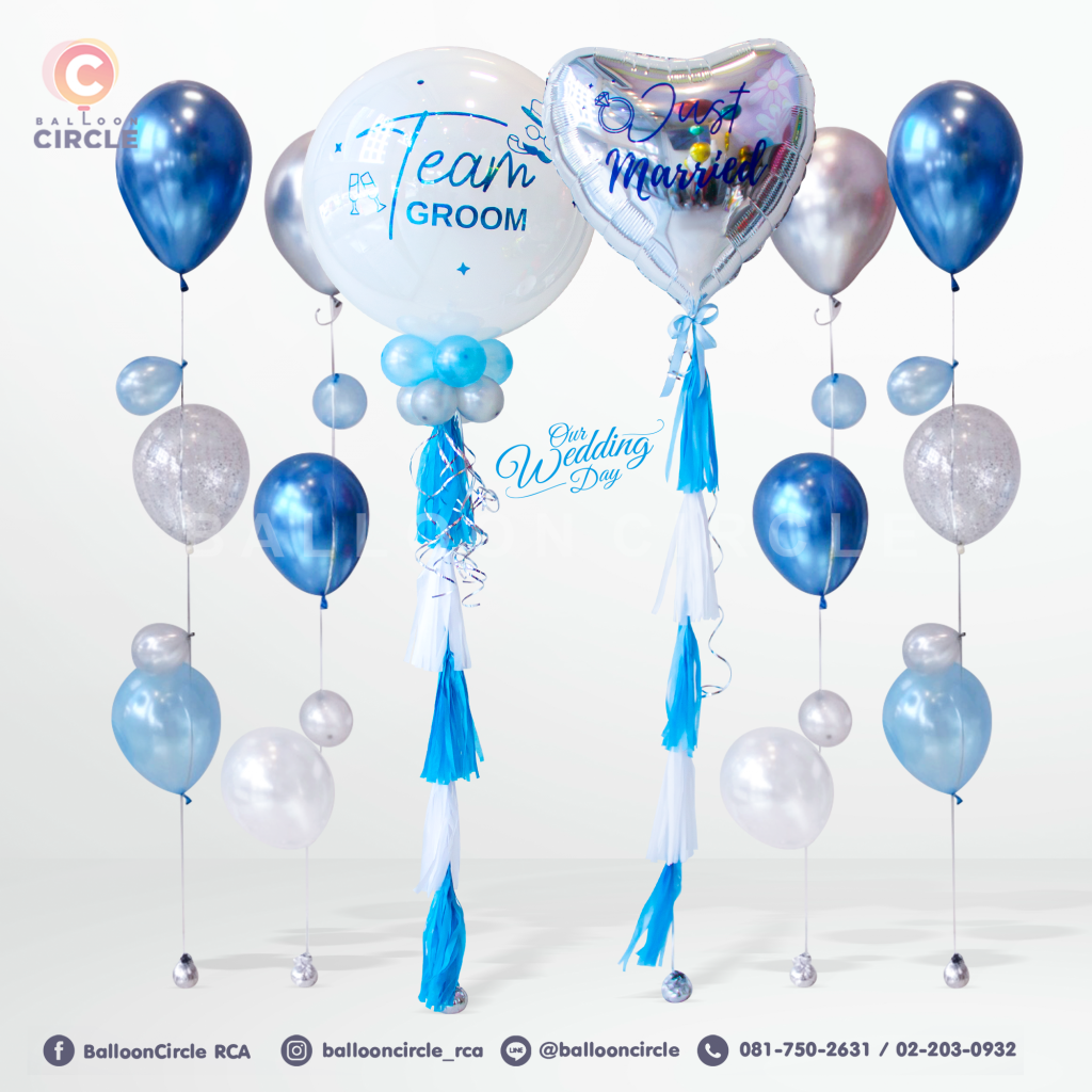 Ballooncircle-gas helium-Wedding